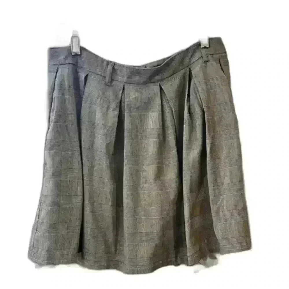 Hot Topic Skool Guirl‎ Plaid Mini Skirt w/Pockets Size Medium